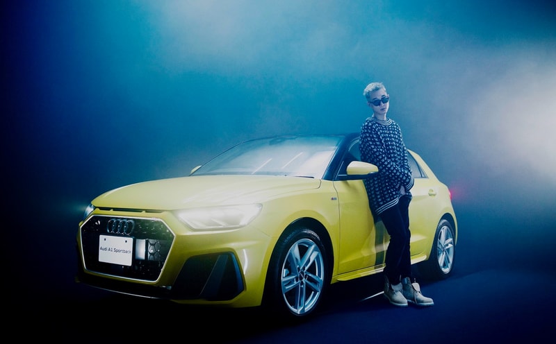キャンディタウンのケイジュ アウディ KANDYTOWN の KEIJUが盛り上げる新型 Audi A1 Sportback の登場