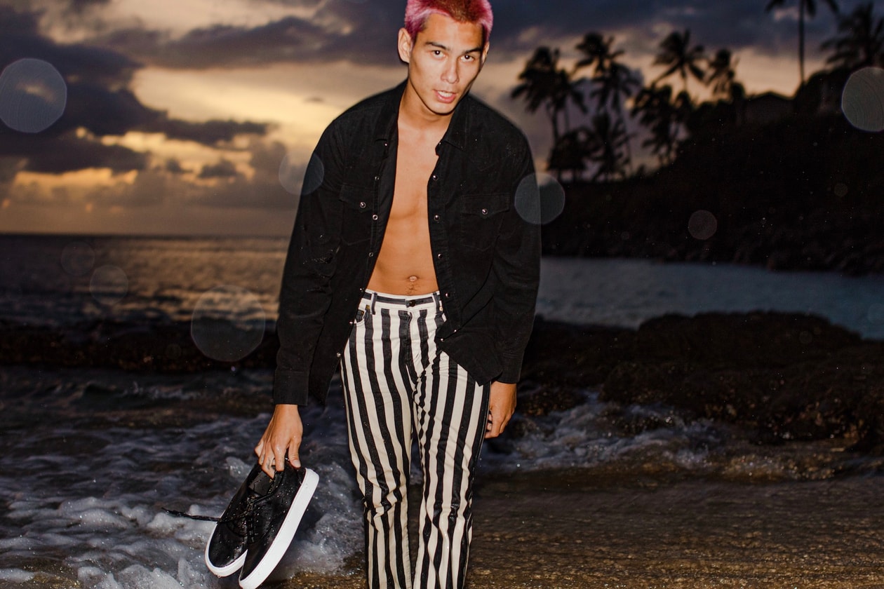 写真家 Evan Mock が捉えた Saint Laurent の大胆なスピリット Saint Laurent Team Up With Evan Mock for an Idyllic Venice Sneakers Lookbook Fashion Luxury Streetwear Hawaii Counter Culture 