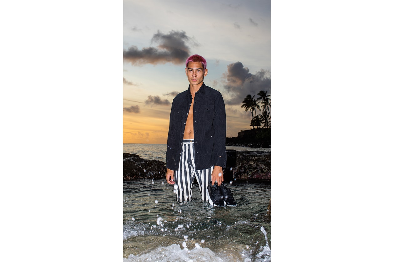 写真家 Evan Mock が捉えた Saint Laurent の大胆なスピリット Saint Laurent Team Up With Evan Mock for an Idyllic Venice Sneakers Lookbook Fashion Luxury Streetwear Hawaii Counter Culture 