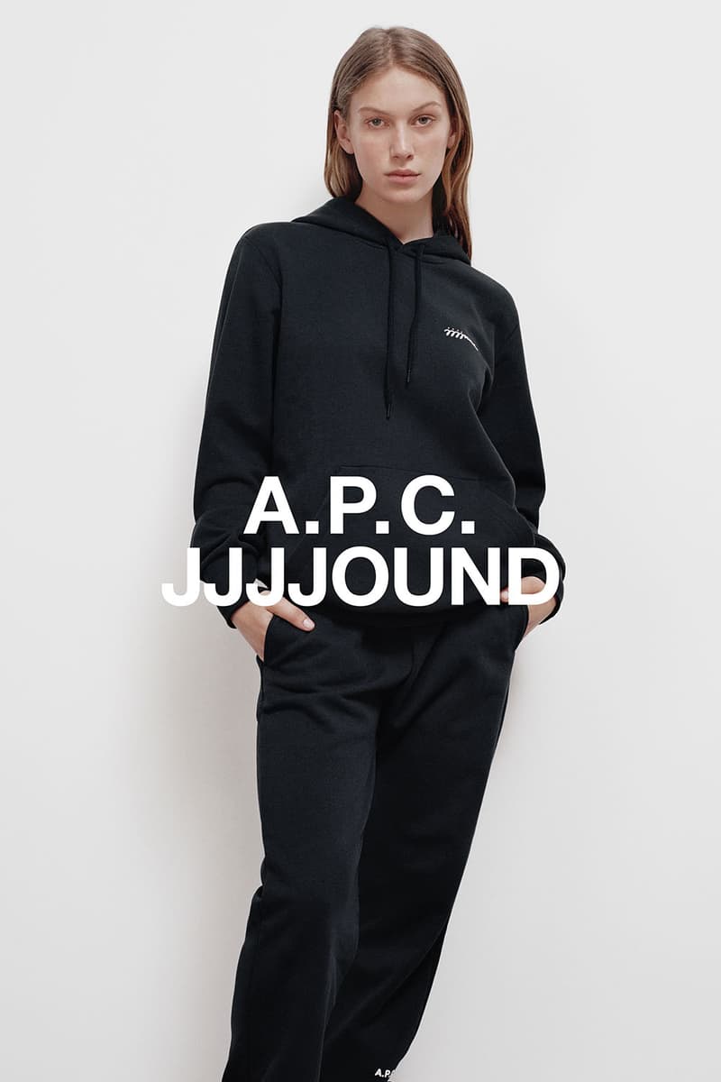 A.P.C. x JJJJoundによるコラボコレクションが登場 apc アーペーセー ジョウンド