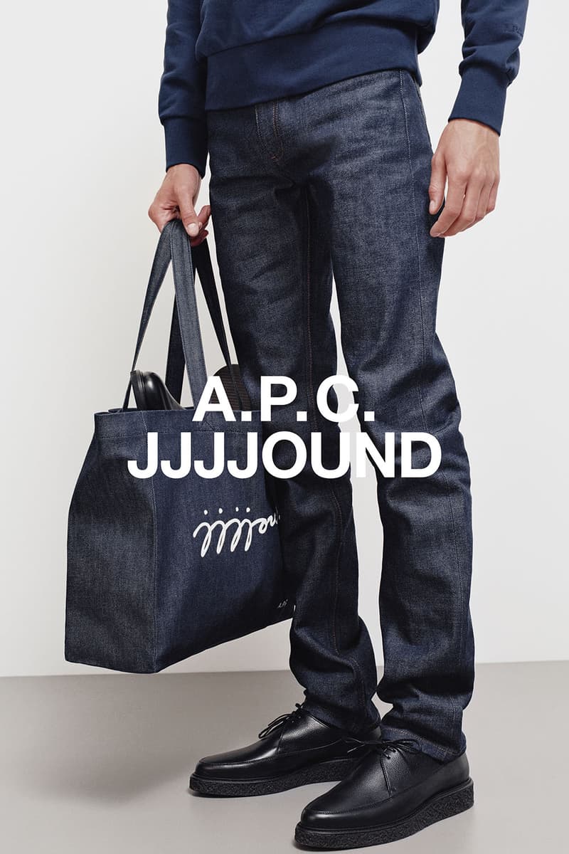 A.P.C. x JJJJoundによるコラボコレクションが登場 apc アーペーセー ジョウンド