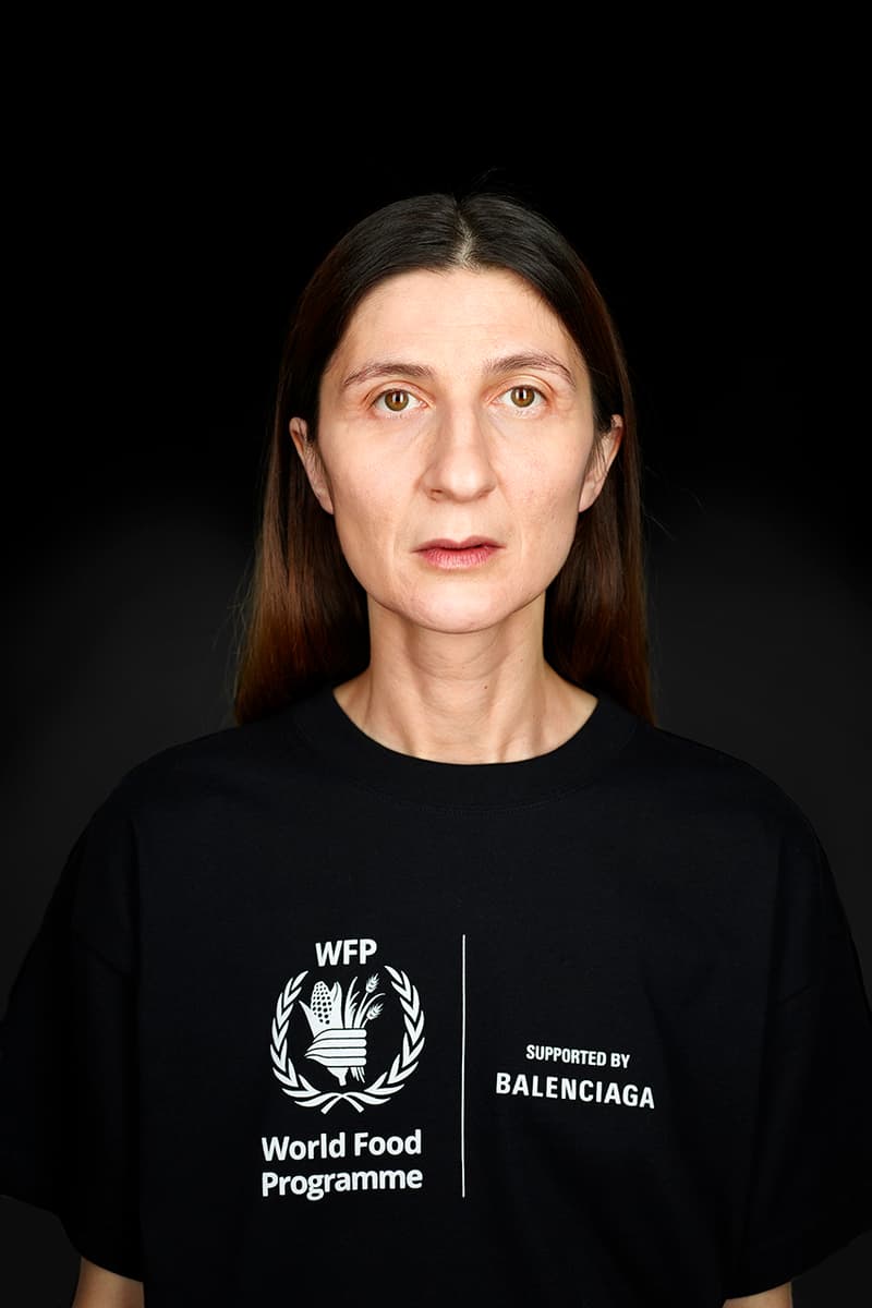 バレンシアガが国連WFPの支援を目的としたコレクション第2弾をリリース World Food Programme x Balenciaga Capsule Info malnutrition awareness organization hunger worldwide online in store retail collaboration initiative