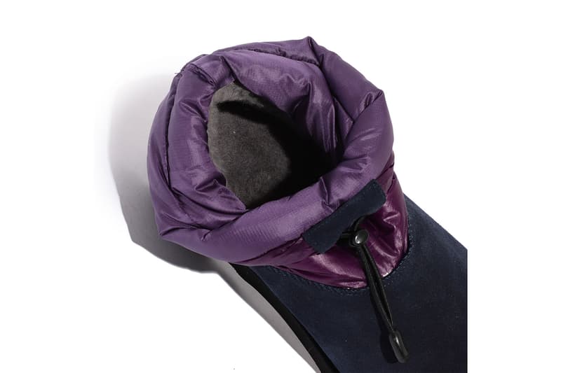 ビームス x UGG x ロッキー マウンテン フェザーベッドからコラボブーツが登場 BEAMS x UGG® x Rocky Mountain Featherbed からダウンで切り替えたクラシックミニが登場