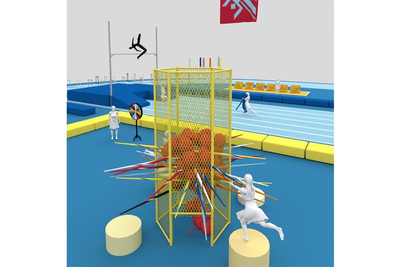 ヴァージル・アブローとナイキが風雲!たけし城をテーマとするイベントを開催 Bone Soda Nike TRACK FIELD C O VIRGIL ABLOH 2019 London Announcement Virgil Abloh Sports Day meets Takeshi’s Castle