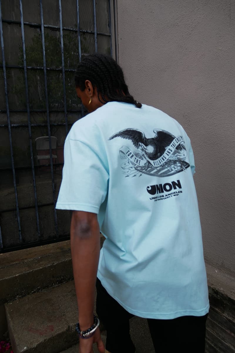 Carhartt WIP ロサンゼルス店のオープンを記念した限定コラボピースがリリース Carhartt WIP Los Angeles Exclusive Opening Collection Stüssy Union LA UNDEFEATED BornxRaised Capsule T-Shirts Work Jackets Sweater Hoodie Lookbook