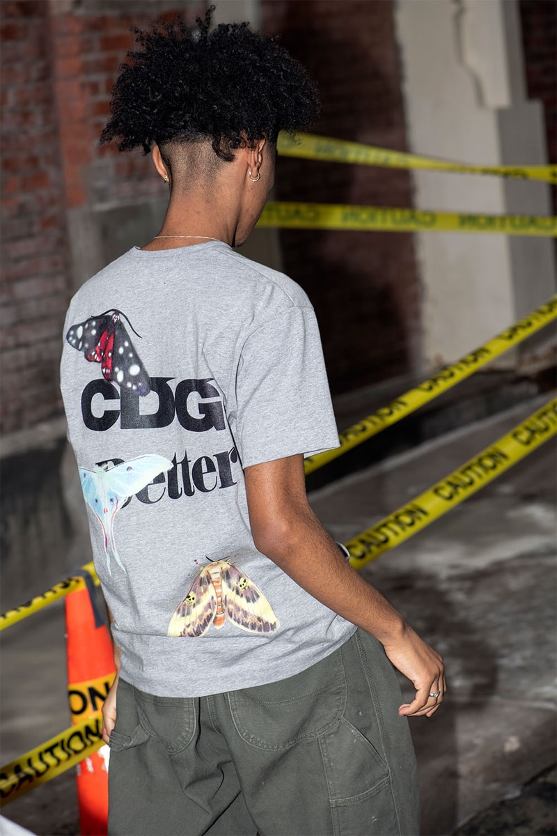 CDG ベター がアイコニックなグラフィックを用いた Better™ とのコラボプロダクトを発売