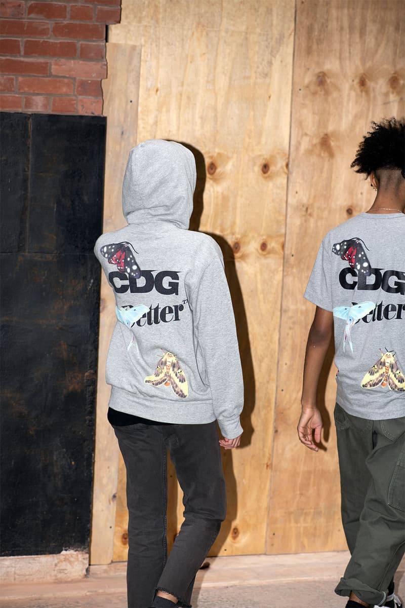 CDG ベター がアイコニックなグラフィックを用いた Better™ とのコラボプロダクトを発売