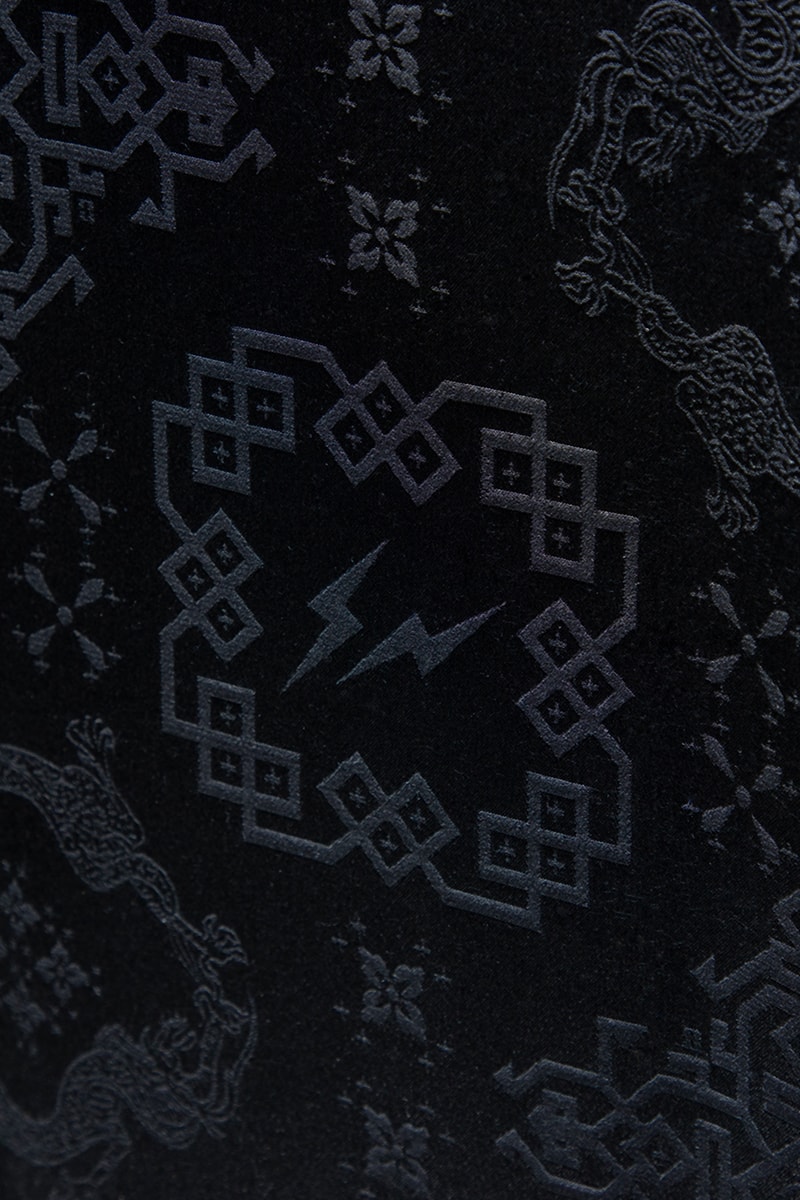 CLOT クロット x フラグメントデザイン fragment design ナイキ シルク クンバ インセンスバーナー ジャケットNike Black Silk KUUMBA Incense Can Jacket Release Info Date Air Force 1 Kevin Poon ジュース 藤原ヒロシ Edison Chen Hiroshi Fujiwara fragment design