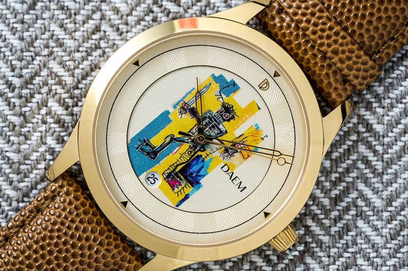 ジャン=ミシェル・バスキアのアートワークを落とし込んだ DAEM のウォッチ計3型が登場 The Estate of Jean-Michel Basquiat DAEM Watch Collection 'Warrior' 'Undiscovered Genius' 'Skull' 'Now's The Time'