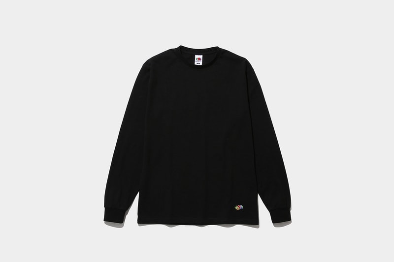 フラグメント x フルーツオブザルーム x ザ・コンビニよるロンTが発売 