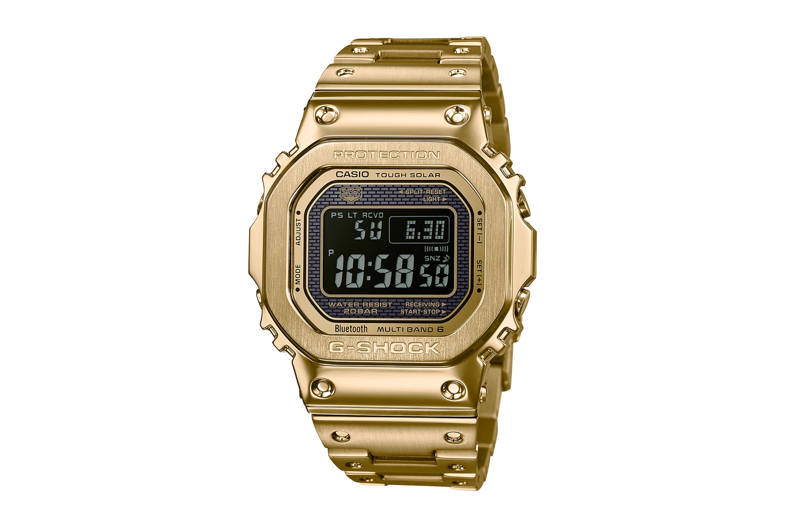 G-SHOCK  GMW-B5000 ジーショック　カシオ　時計　ウォッチ　メンズ　ゴールド　メタル　フルメタル　タフネス