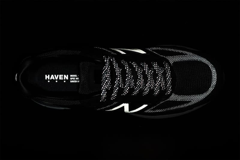 ヘイブン x ニューバランスによるコラボ 990v5 が登場 HAVEN x New Balance によるコラボ 990v5 が登場