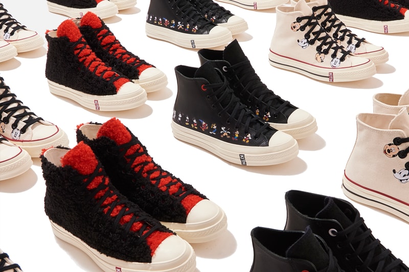 キス × ディズニー × コンバースよりコラボスニーカー3型がリリース kith converse disney mickey mouse chuck 70 hi high release date info photos price