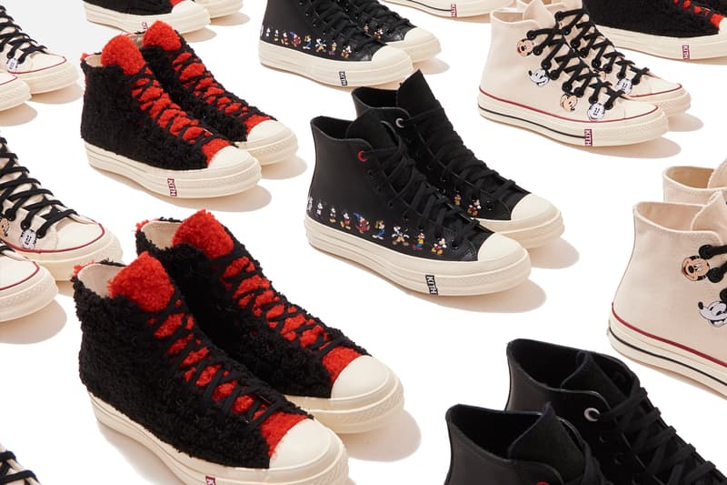 キス × ディズニー × コンバースよりコラボスニーカー3型がリリース kith converse disney mickey mouse chuck 70 hi high release date info photos price