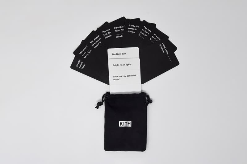 キストリーツが最新コレクションTreats Collegiateを発売 KITH Treats "Treats Collegiate" Collection Release Heavyweight Cotton Crewneck Fleece Sweatshirts White Navy Heather Gray Green Orange Yellow Purple Cereal Box "Cards Against Vanity" Card Game
