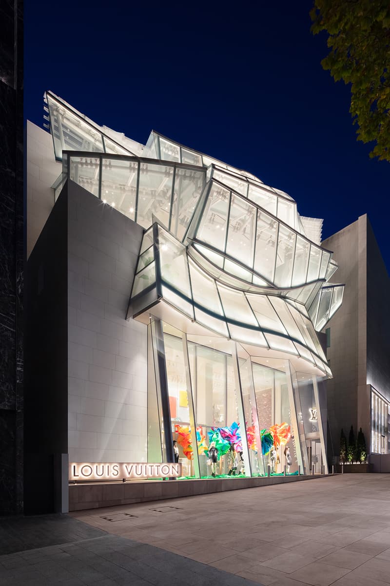 louis vuitton ルイ ヴィトン maison seoul メゾン ソウル store opening 韓国 直営店 オープン  frank gehry architecture フランクゲーリー ピーターマリノ designer peter marino 