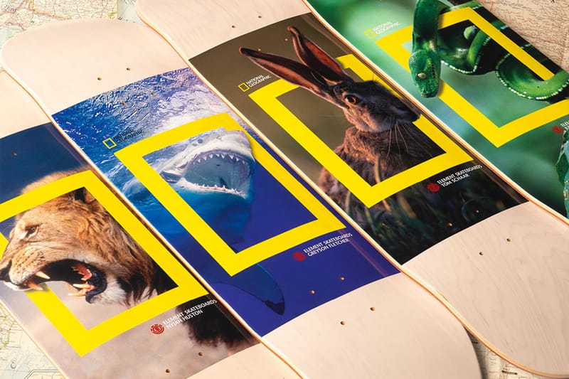 National Geographic と Element Skateboards によるポップアップイベントが原宿のセレクトショップ CPCM にて開催