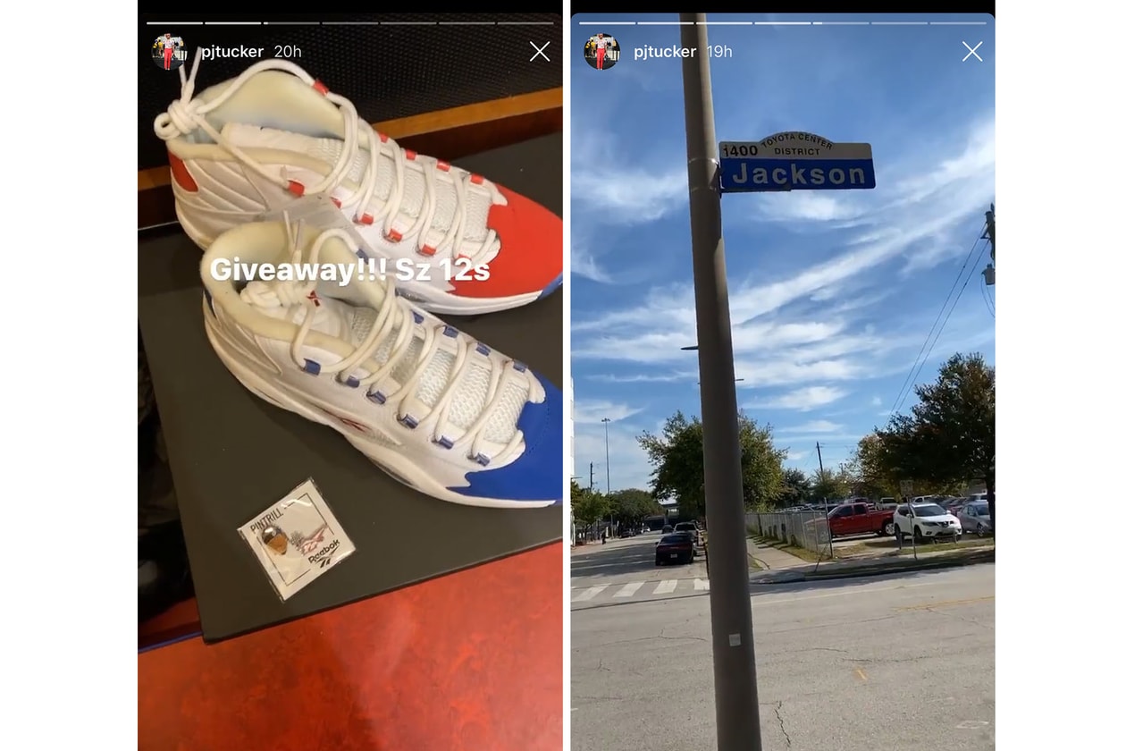 NBAのスニーカーチャンプ PJ・タッカーが一風変わったギブアウェイ企画を実施 pj tucker 
