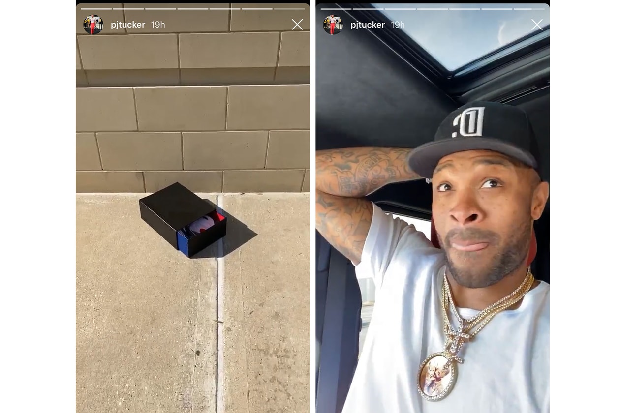 NBAのスニーカーチャンプ PJ・タッカーが一風変わったギブアウェイ企画を実施 pj tucker 