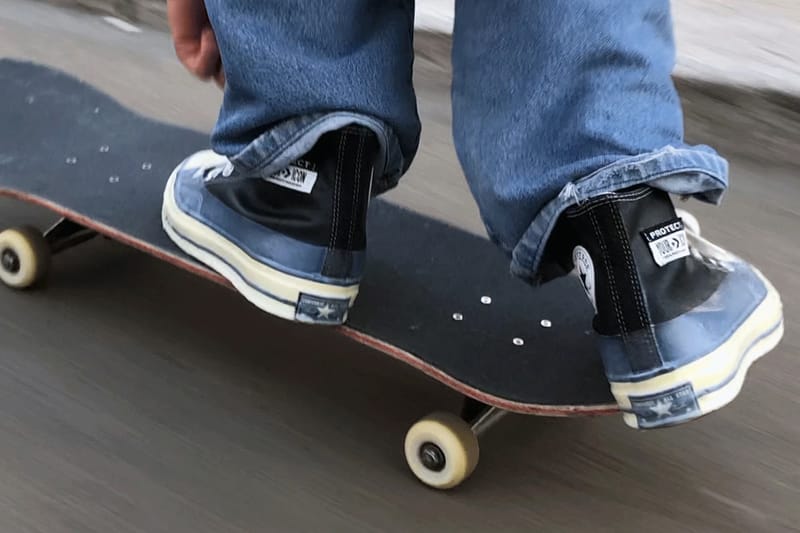 One Block Down × Converse よりヒールパッチを守るべく樹脂コーティングが施された Chuck Taylor All Star 70 がリリース