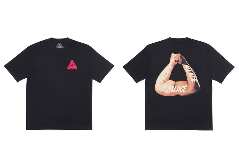 パレス Ultimo 2019 発売アイテム一覧 - Tシャツ Palace Ultimo 2019 Tees Short Sleeve Long Sleeve Muscle Bicep Triferg Logo Print Bold Colors Heatmap Mountains Logos Branding London Skateboarding Letting off Steam Iron Mad Maximus 