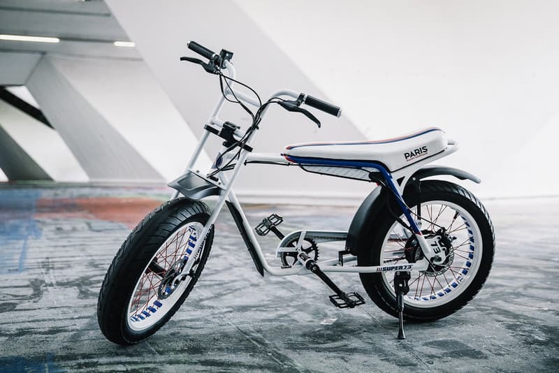PSG が SUPER73 とタッグを組んだ電動アシスト付き自転車をリリース Paris Saint-Germain x SUPER73 Electric Motorbike psg football club automotive bikes sports collaborations