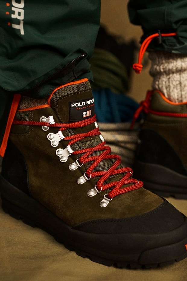 ラルフローレンがアーカイブを再解釈した“ポロスポーツアウトドア”を発表 Polo Ralph Lauren Polo Sport Outdoor collection poncho patchwork mountaineering trail hiking alpine apparel fall winter 2019 1998 90s reissue