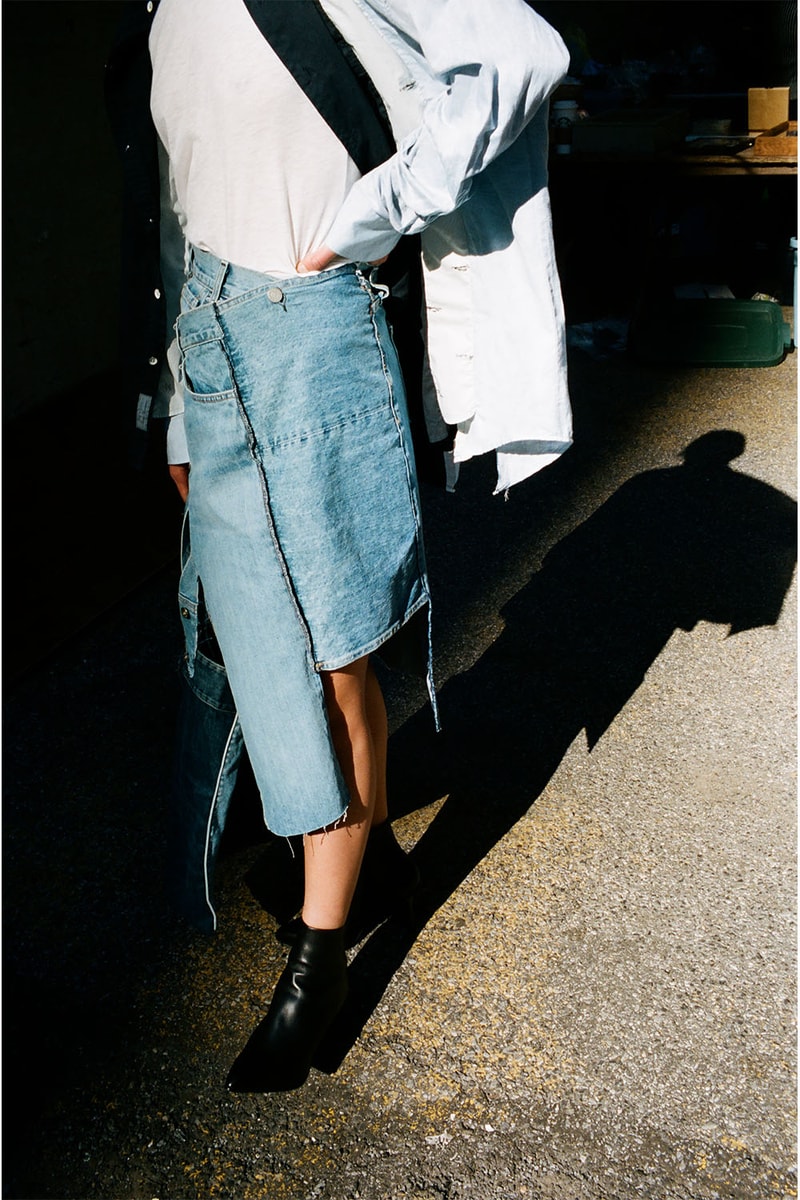 ラグ & ボーンが東京発のボナムとの限定コレクションを展開 rag & bone が東京発のリメイクブランド BONUM と限定コレクションを展開 