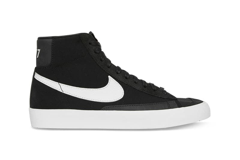 スウッシュを反転させたスラムジャム x ナイキ ブレザーのブラックが登場 slam jam socialism nike blazer class of 1977 black upside down reversed swoosh release information raffle buy cop purchase sneakrs app how to limited edition