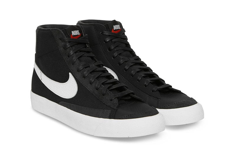 スウッシュを反転させたスラムジャム x ナイキ ブレザーのブラックが登場 slam jam socialism nike blazer class of 1977 black upside down reversed swoosh release information raffle buy cop purchase sneakrs app how to limited edition