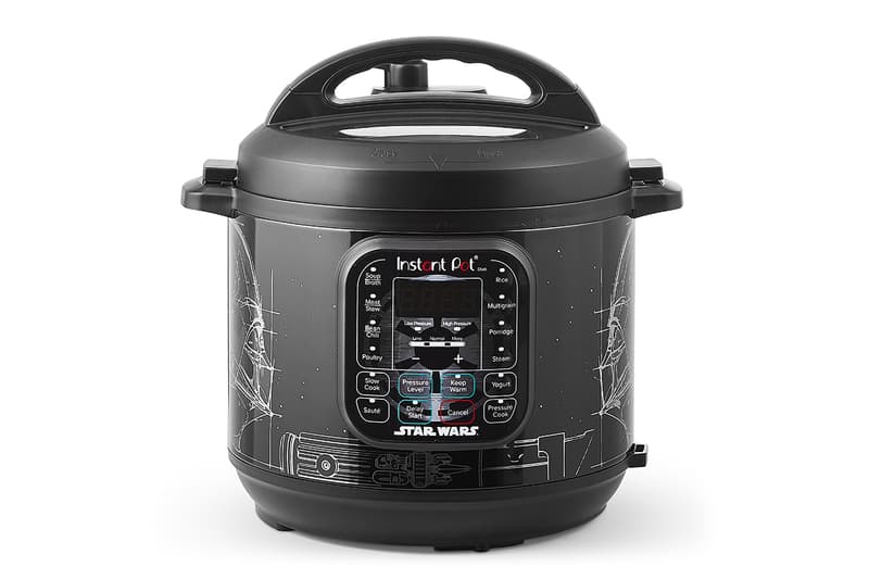 映画『スター・ウォーズ』に登場するキャラクターをテーマにしたクッキングポットが発売 Star Wars Instant Pot Darth Vader R2D2 Chewbacca storm trooper bb-8 drone characters branded williams sonoma galaxy