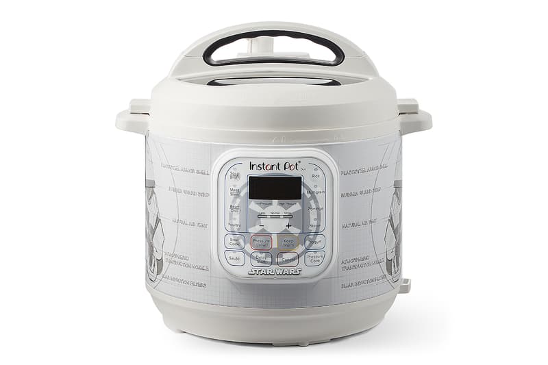 映画『スター・ウォーズ』に登場するキャラクターをテーマにしたクッキングポットが発売 Star Wars Instant Pot Darth Vader R2D2 Chewbacca storm trooper bb-8 drone characters branded williams sonoma galaxy