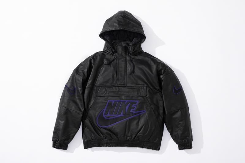 シュプリーム x ナイキ Supreme x Nike がレザーアイテムを多数取り揃えた最新アパレルコレクションを発表