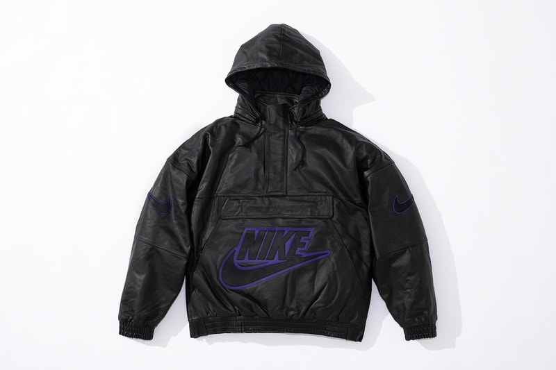 シュプリーム x ナイキ Supreme x Nike がレザーアイテムを多数取り揃えた最新アパレルコレクションを発表