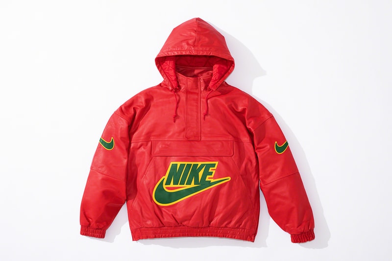 シュプリーム x ナイキ Supreme x Nike がレザーアイテムを多数取り揃えた最新アパレルコレクションを発表