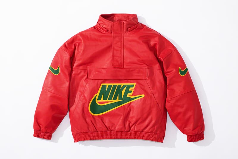 シュプリーム x ナイキ Supreme x Nike がレザーアイテムを多数取り揃えた最新アパレルコレクションを発表