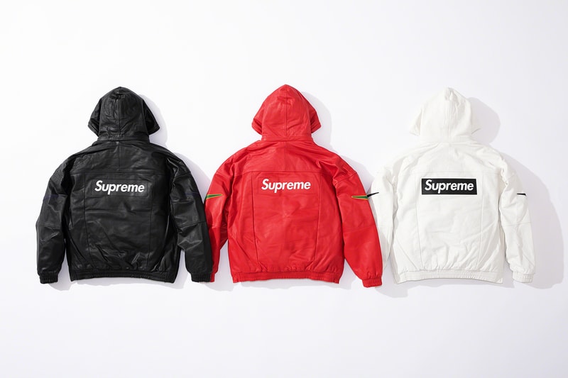 シュプリーム x ナイキ Supreme x Nike がレザーアイテムを多数取り揃えた最新アパレルコレクションを発表