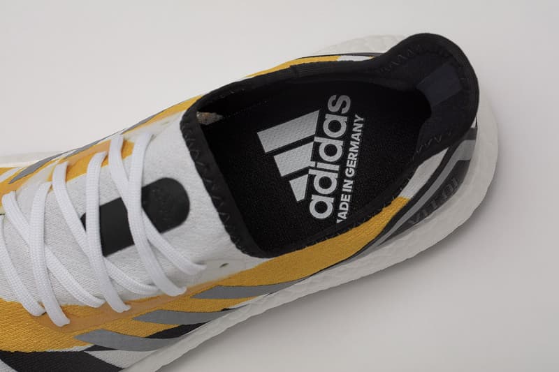 アディダスがeスポーツチームTeam Vitalityとのコラボシューズを発売 adidas が仏プロゲーミングチーム Team Vitality とのコラボフットウェアをリリース Team Vitality x adidas AM4 VIT.01 Sneaker Collaboration speedfactory exclusive limited edition gaming esports running shoe november 9 2019 release date colorway drop