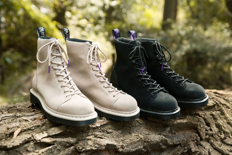 THE NORTH FACE PURPLE LABEL x Dr. Martens から防水加工を徹底的に施した9ホールブーツが登場