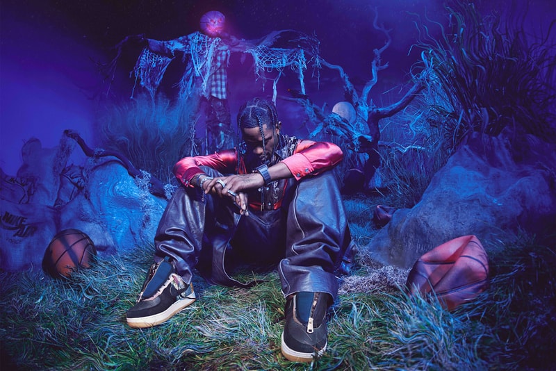 トラヴィススコット x ナイキによる最新コラボAF1の公式情報が解禁 エアフォース1 travis scott nike air force 1 low cactus jack 2019 release date info photos navy brown gum white CN2405 900