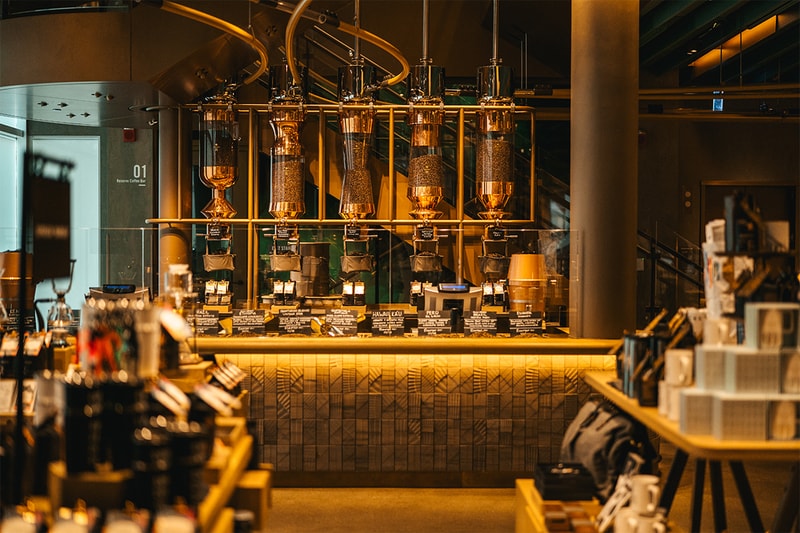 world largest スターバックス スタバ starbucks リザーブロースタリー reserve roastery coffee アメリカ シカゴ コーヒー  chicago cafe shop specialty coffee