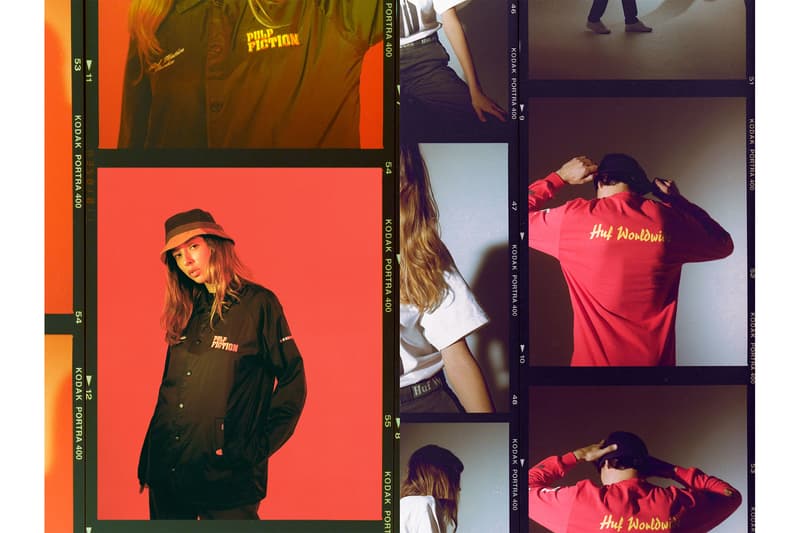 HUF がタランティーノの代表作『パルプ・フィクション』の25周年記念コレクションをリリース HUF releases 25th anniversary collection for Quentin Tarantino's movie『Pulp Fiction』