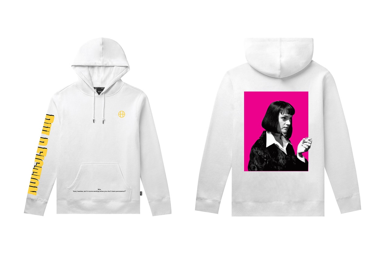 HUF がタランティーノの代表作『パルプ・フィクション』の25周年記念コレクションをリリース HUF releases 25th anniversary collection for Quentin Tarantino's movie『Pulp Fiction』