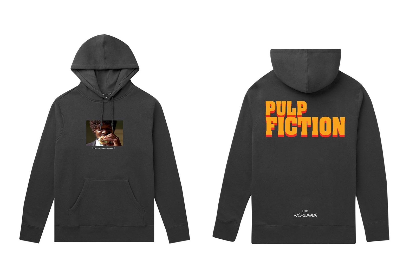 HUF がタランティーノの代表作『パルプ・フィクション』の25周年記念コレクションをリリース HUF releases 25th anniversary collection for Quentin Tarantino's movie『Pulp Fiction』