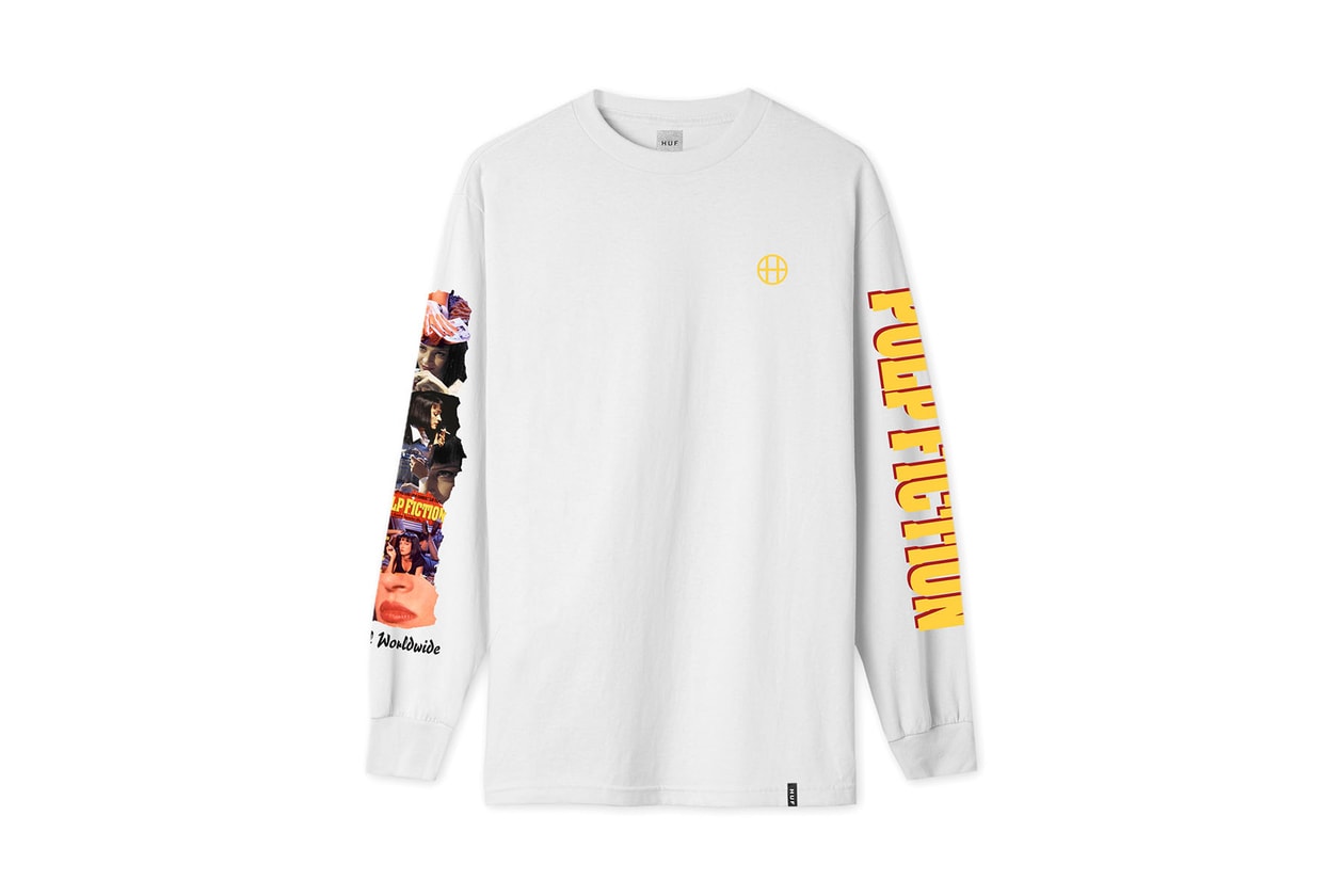 HUF がタランティーノの代表作『パルプ・フィクション』の25周年記念コレクションをリリース HUF releases 25th anniversary collection for Quentin Tarantino's movie『Pulp Fiction』