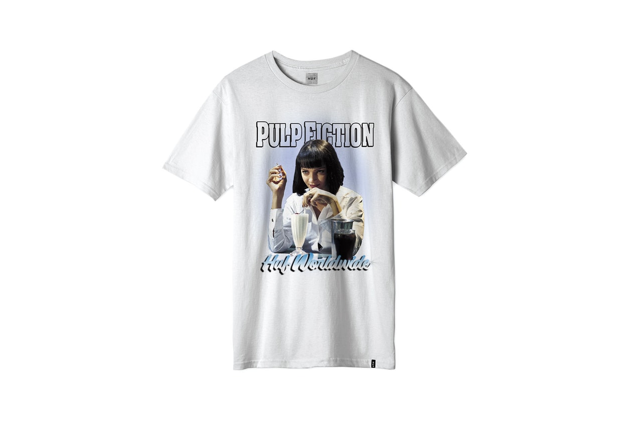 HUF がタランティーノの代表作『パルプ・フィクション』の25周年記念コレクションをリリース HUF releases 25th anniversary collection for Quentin Tarantino's movie『Pulp Fiction』