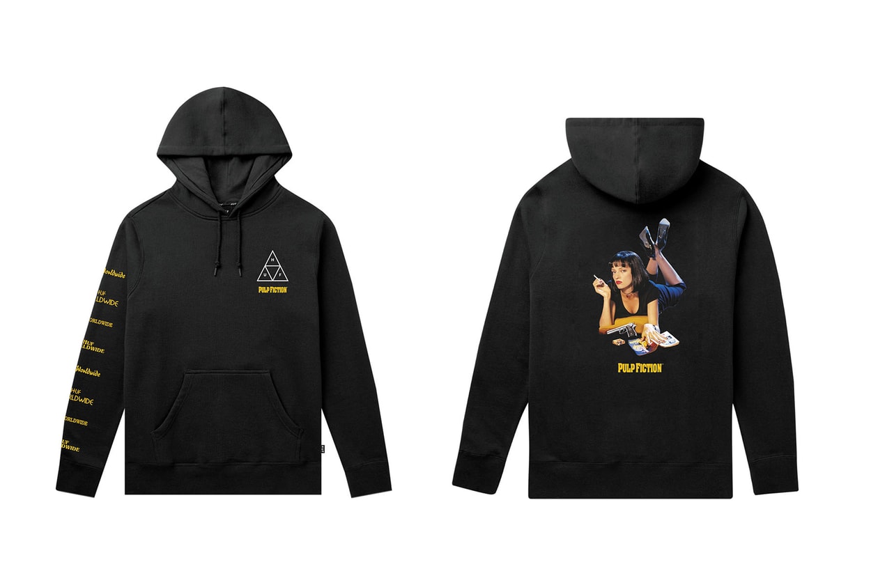 HUF がタランティーノの代表作『パルプ・フィクション』の25周年記念コレクションをリリース HUF releases 25th anniversary collection for Quentin Tarantino's movie『Pulp Fiction』
