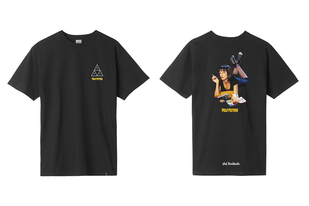 HUF がタランティーノの代表作『パルプ・フィクション』の25周年記念コレクションをリリース HUF releases 25th anniversary collection for Quentin Tarantino's movie『Pulp Fiction』