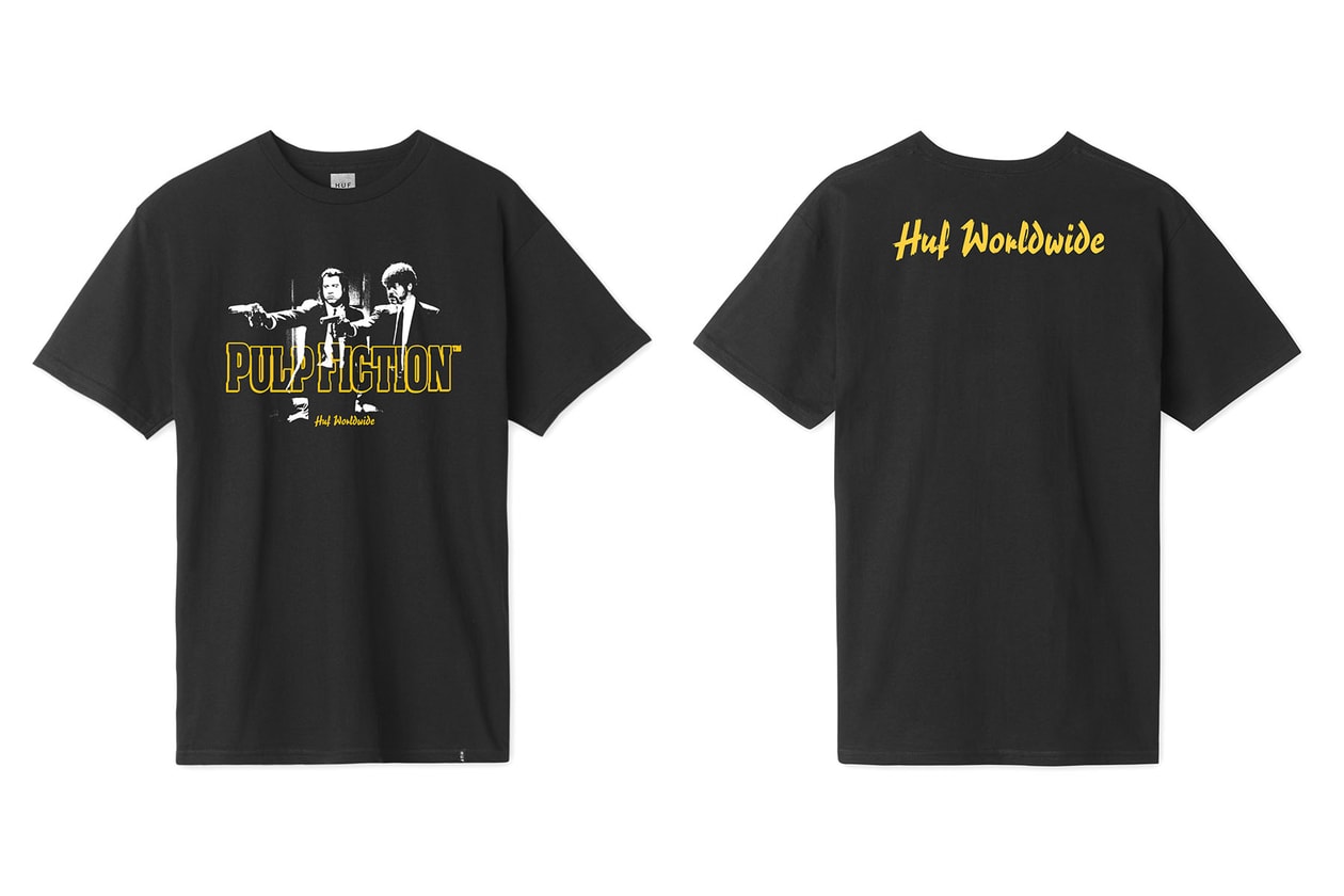 HUF がタランティーノの代表作『パルプ・フィクション』の25周年記念コレクションをリリース HUF releases 25th anniversary collection for Quentin Tarantino's movie『Pulp Fiction』