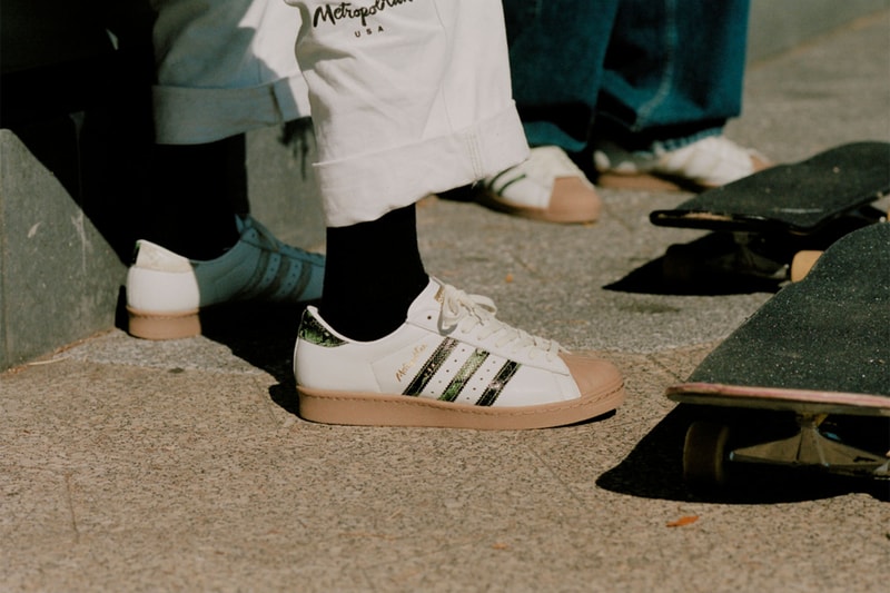 adidas Skateboarding から Metropolitan デザインによる Superstar が登場